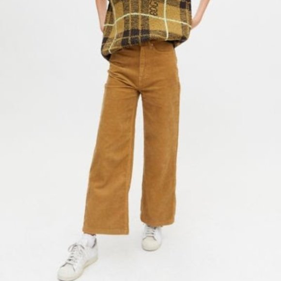 Urban Outfitters Pants - Size 27 BDG High and Wide Khaki Corduroy
